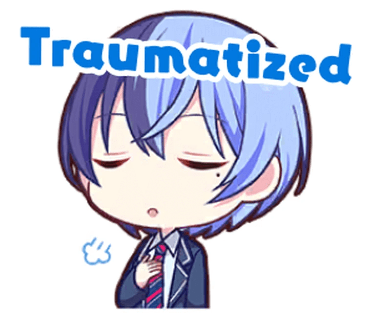 Having fun with the stamp maker with my friend Fandom