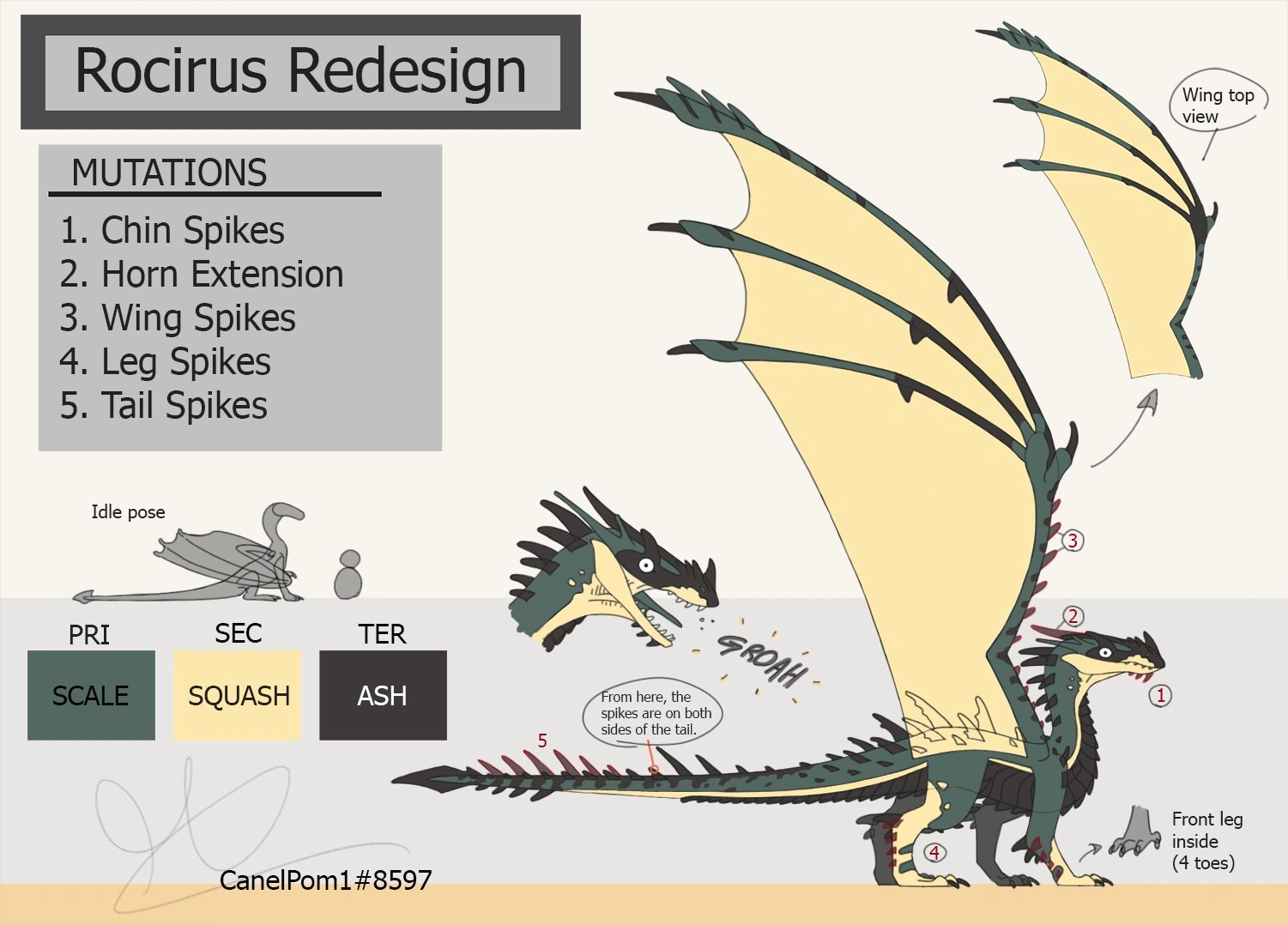 Rocirus Redesign Option 2 Fandom