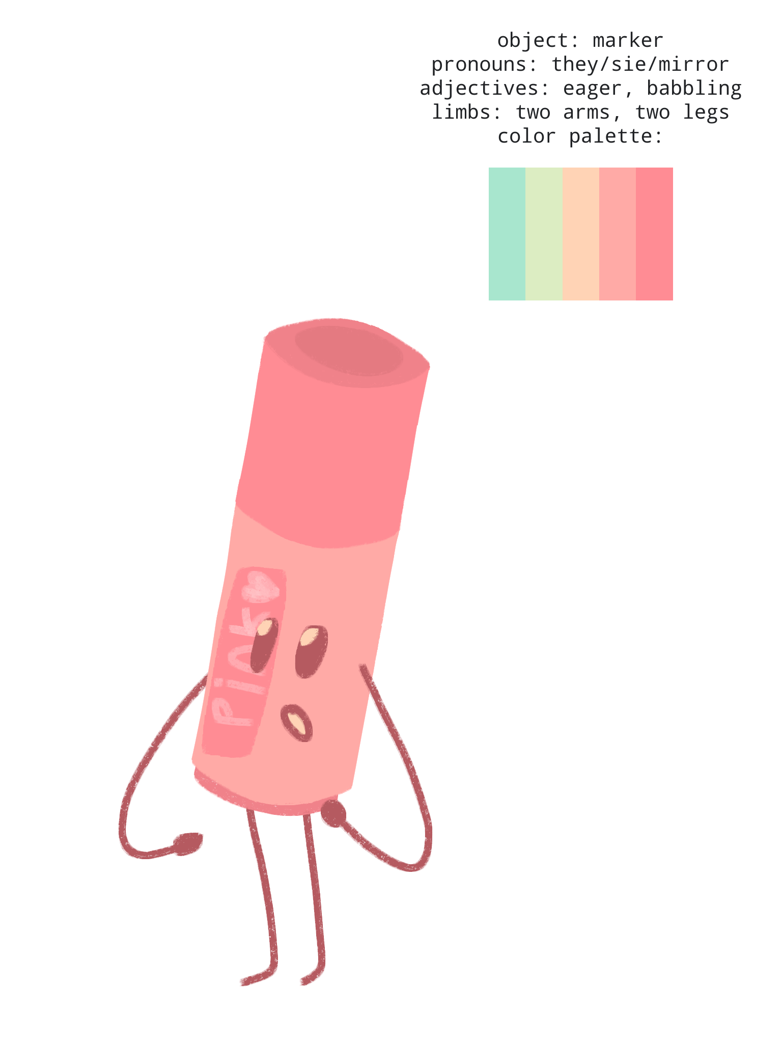 Wanted to try the object oc generator even though ive never watched an