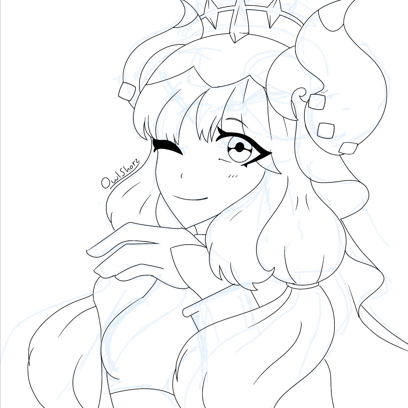Nilou drawing wip D Fandom