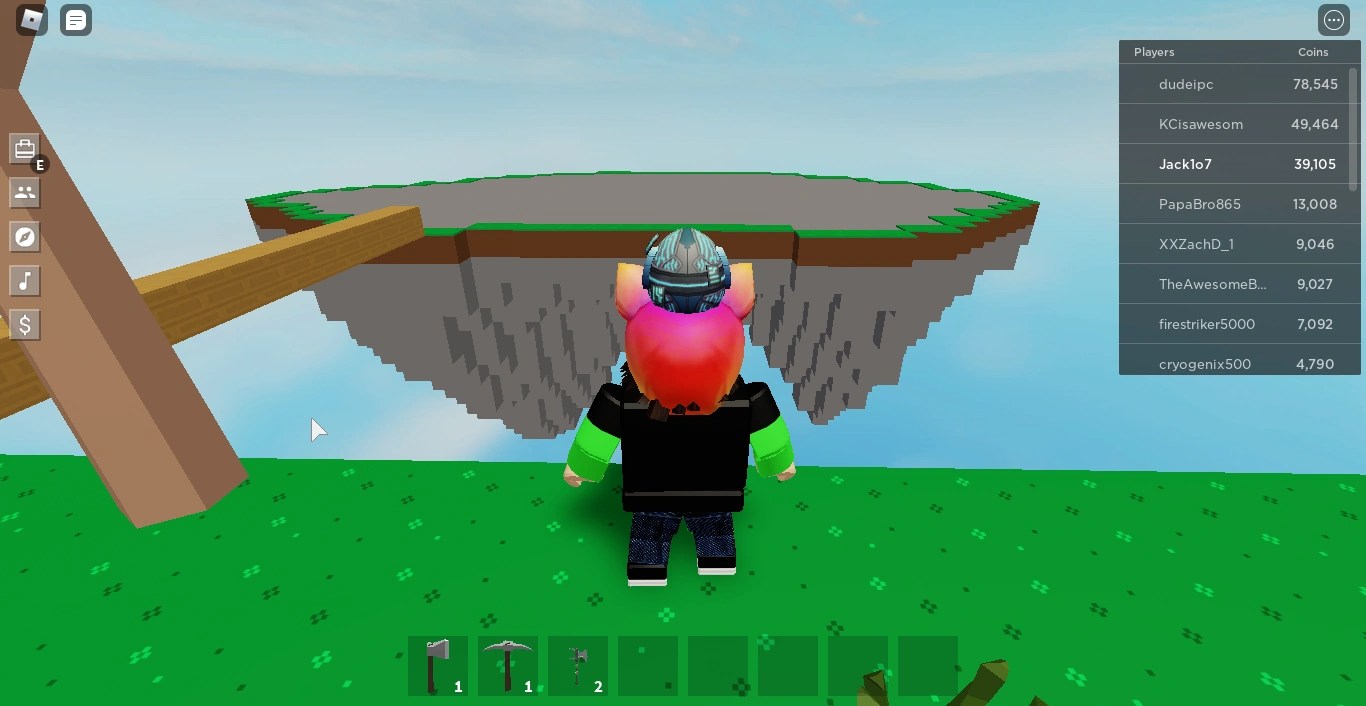 Roblox Skyblock Washing Machine