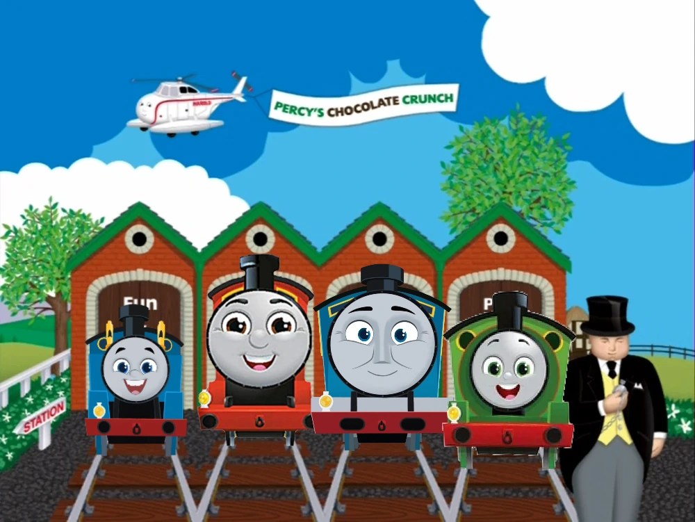 Percy’s Chocolate Crunch DVD MENU (Reboot) Fandom