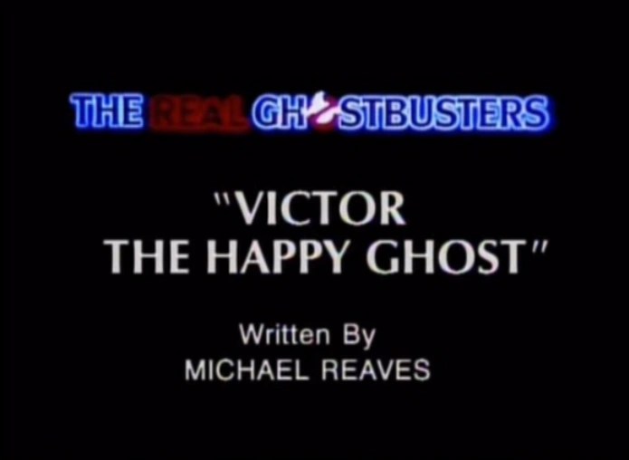 Victor the Happy Ghost The Real Ghostbusters - Gel French Manicure