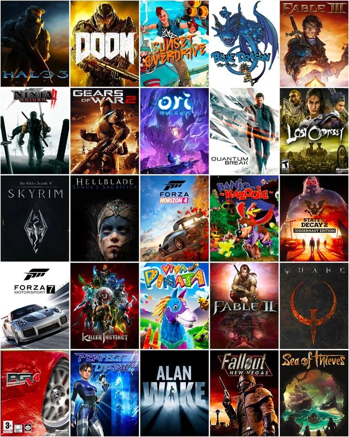 You can only pick one game from each row. Fandom