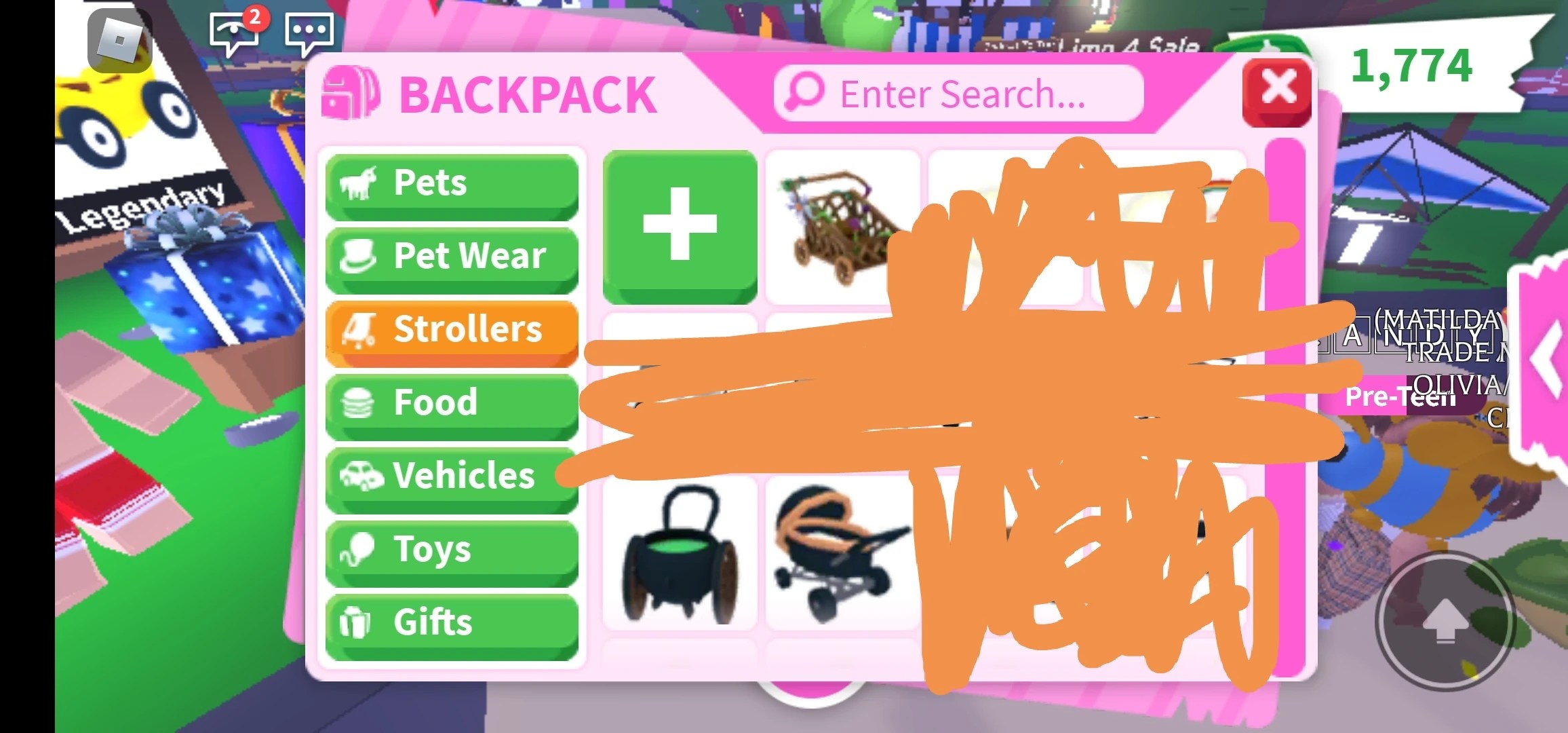 Cradle Stroller Adopt Me Worth Iykasku Roneko