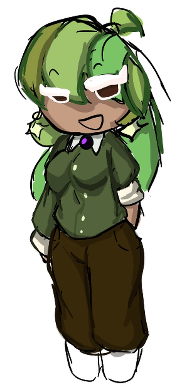 genderbent herb cookie fullbody (+random outfit idk) Fandom