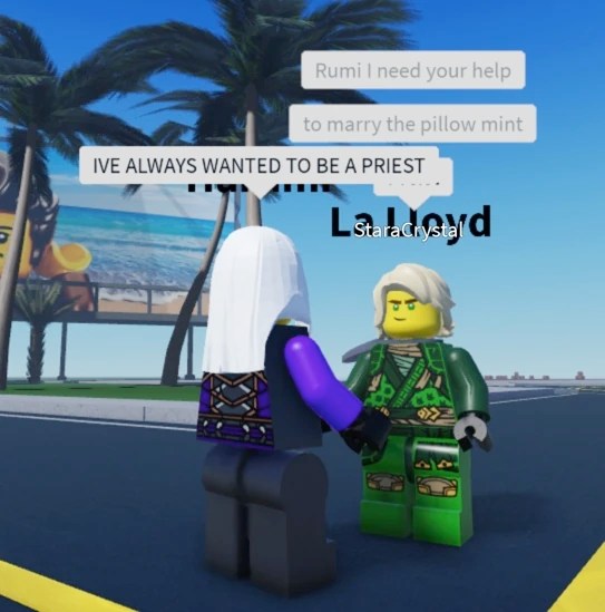 lloyd got married to a pillow mint Fandom