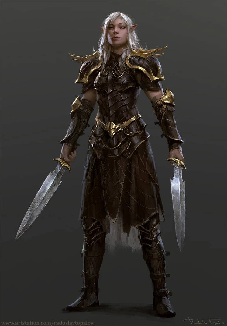high half elf female - Namdalay