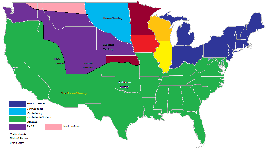 American Civil War: Confederate Victory | Alternative History | Fandom