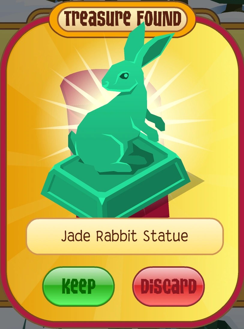 Jade Rabbit Statue Animal Jam Classic Wiki Fandom