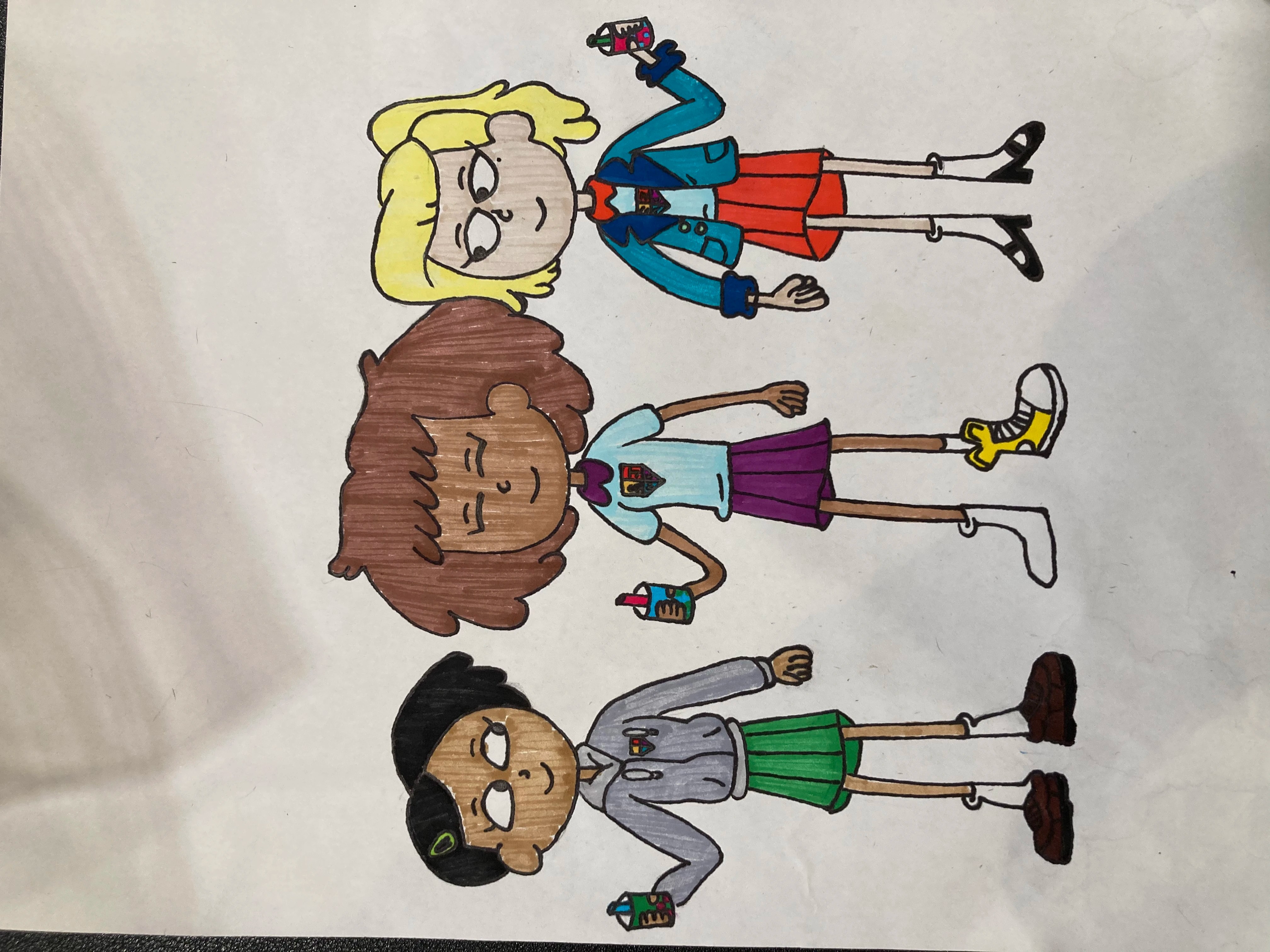 Calamity Trio Fan Art! Fandom