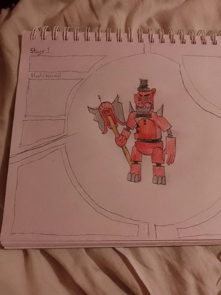 FNAF Fakemon drawing | Fandom
