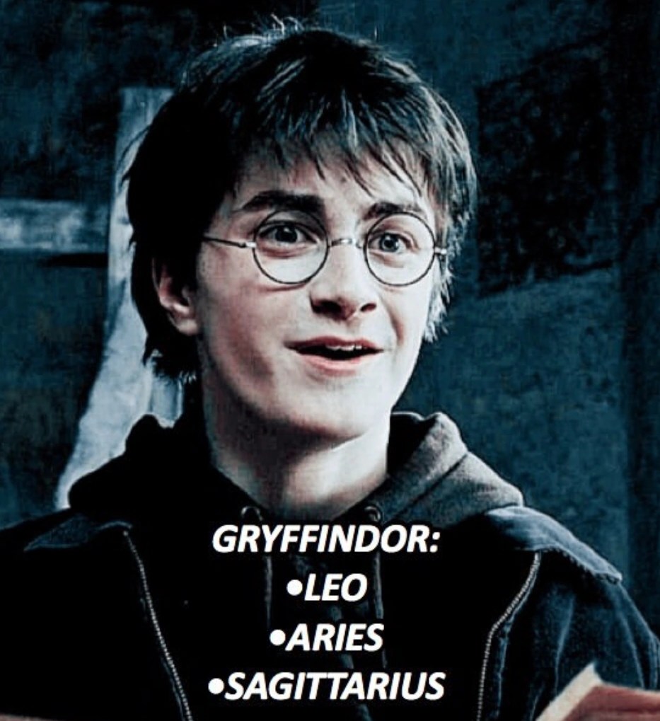 Harry Potter Houses x Zodiacs Fandom