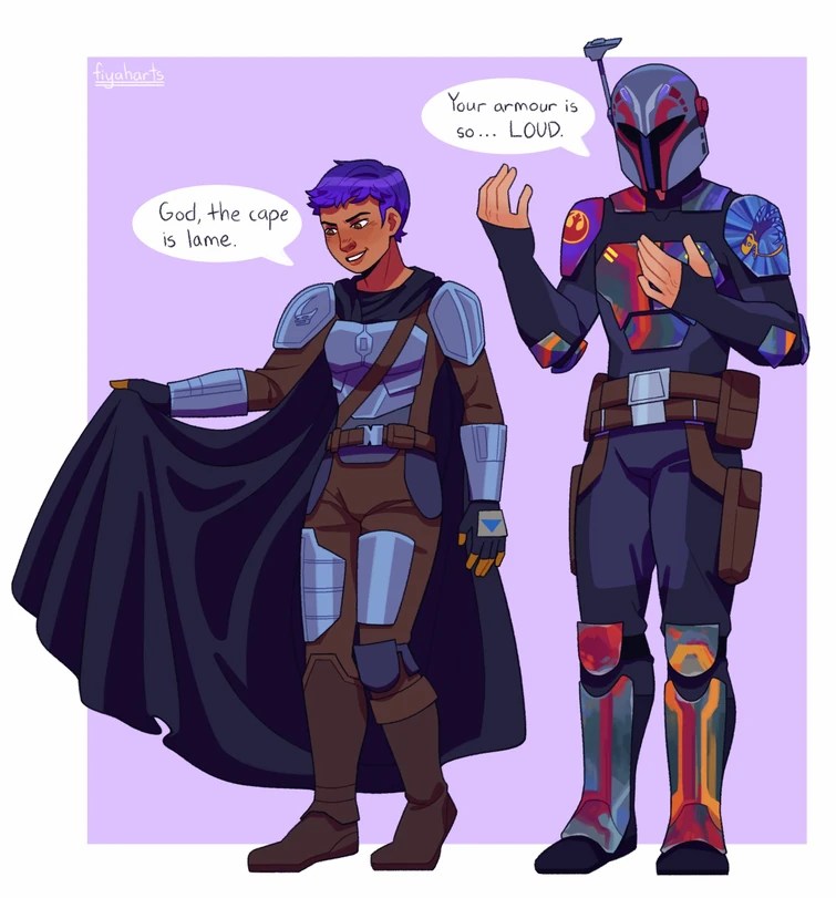 If Sabine Wren met Din Djarin (Part 2) Fandom