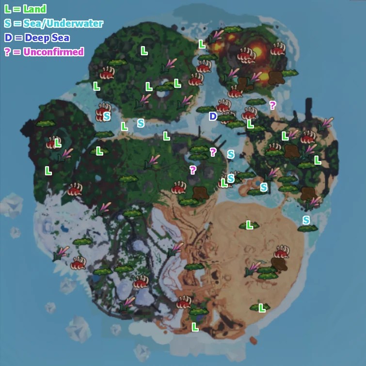 token map & pearl map! Fandom