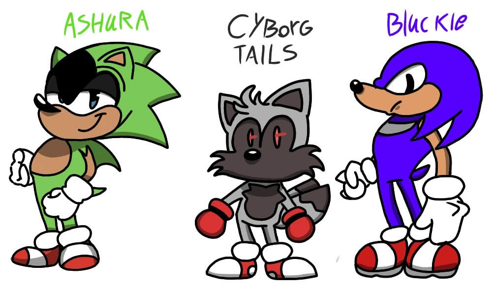 did some doodles of sonic palette glitches Fandom