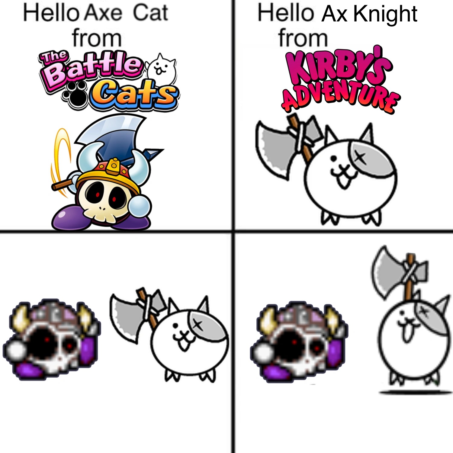 «Hello Axe Cat from ‘The Battle Cats’» Fandom
