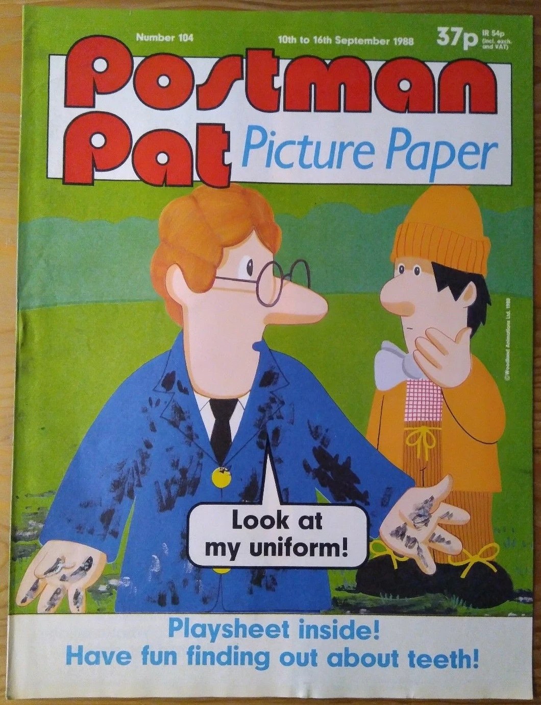Postman Pat's Picture Paper Issue 104 BBC Video (UK) Wiki Fandom