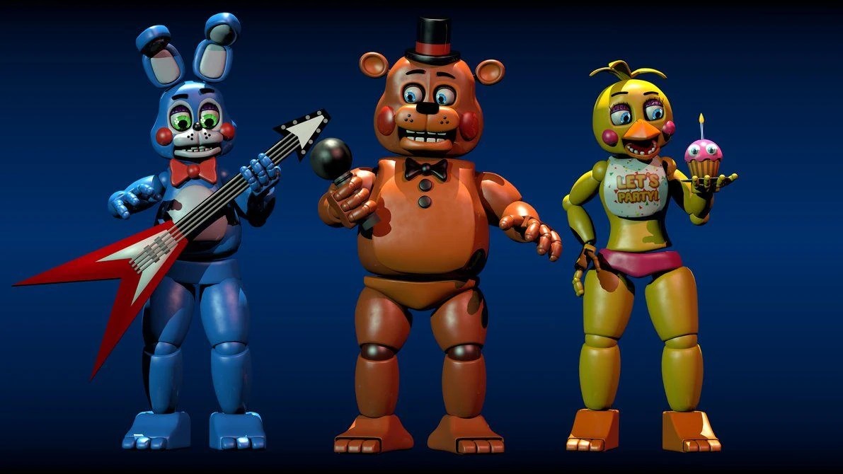 In Fnaf 2 why do the toy animatronics attack the night guard do they have kids souls in them