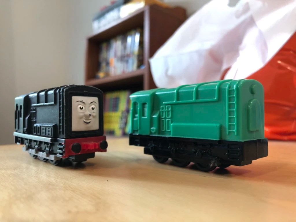 I found this on Twitter and I believe this is a prototype ERTL Diesel