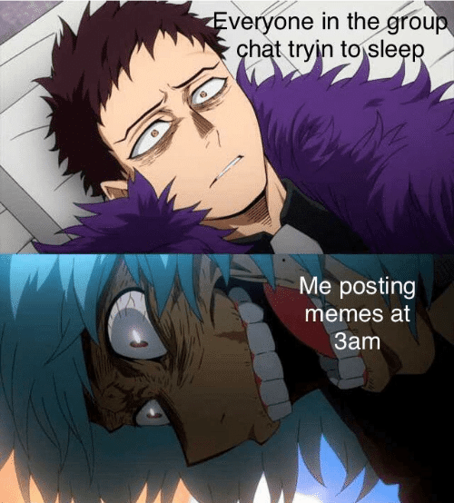 Anime Memes For Group Chats Stfu