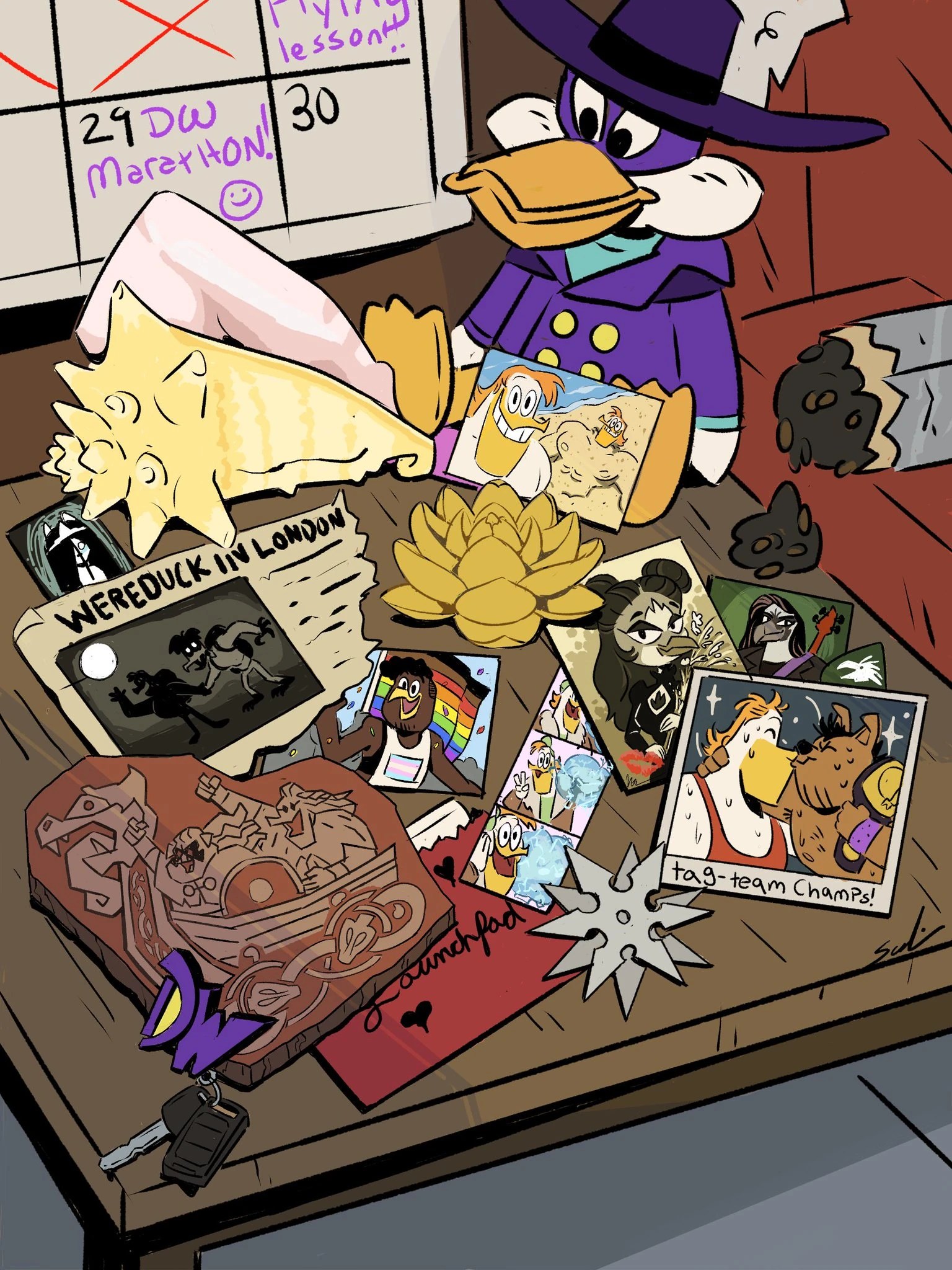 💗💜💙 launchpad x darkwing duck 2017 Fandom