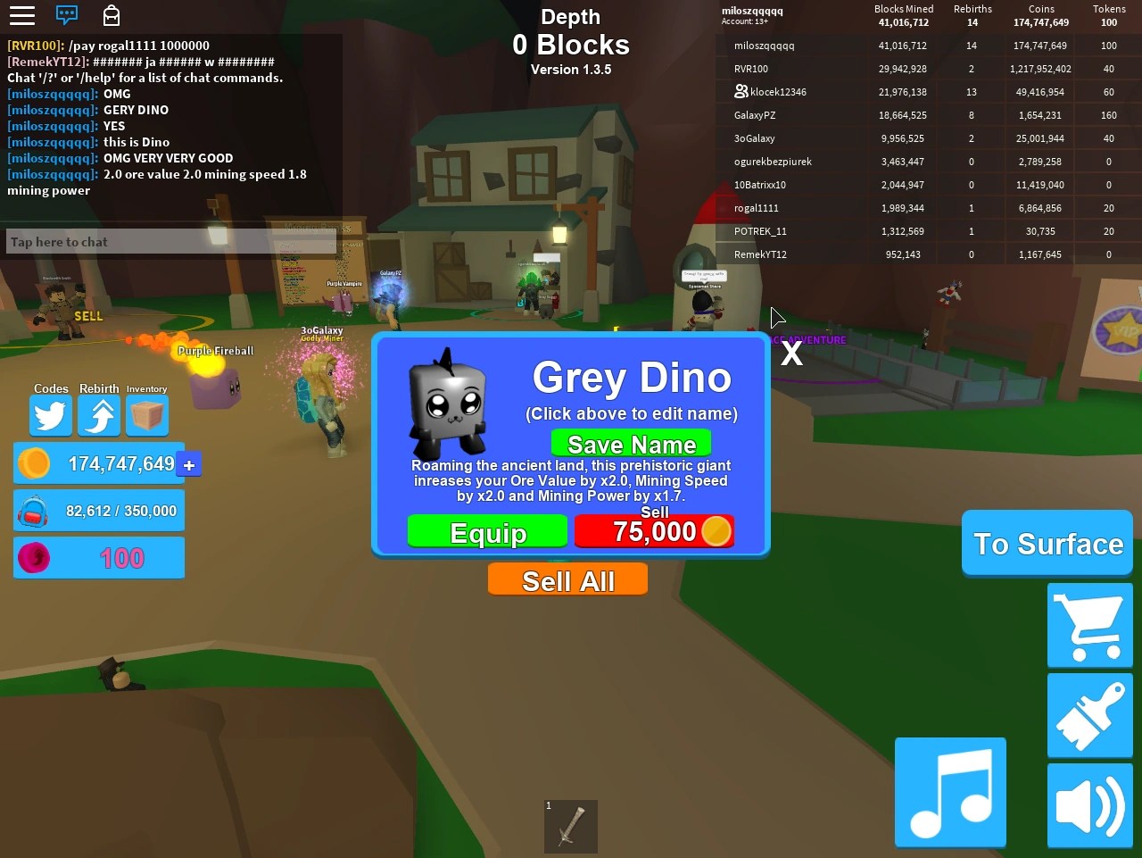 Best pet in the game? Dino Mining Simulator Wiki Community Get