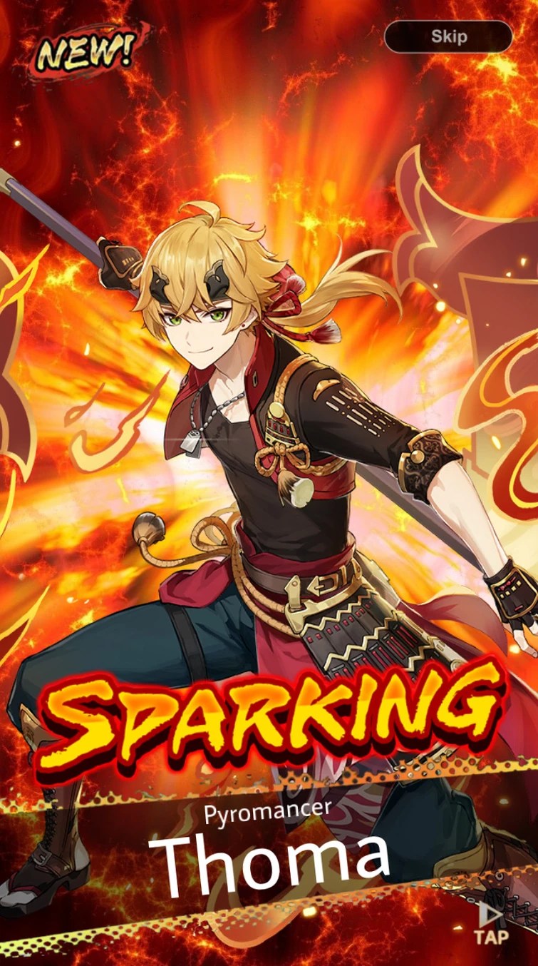 Dragon Ball Legends x Genshin Impact Ultra Rising Tapestry Of Golden