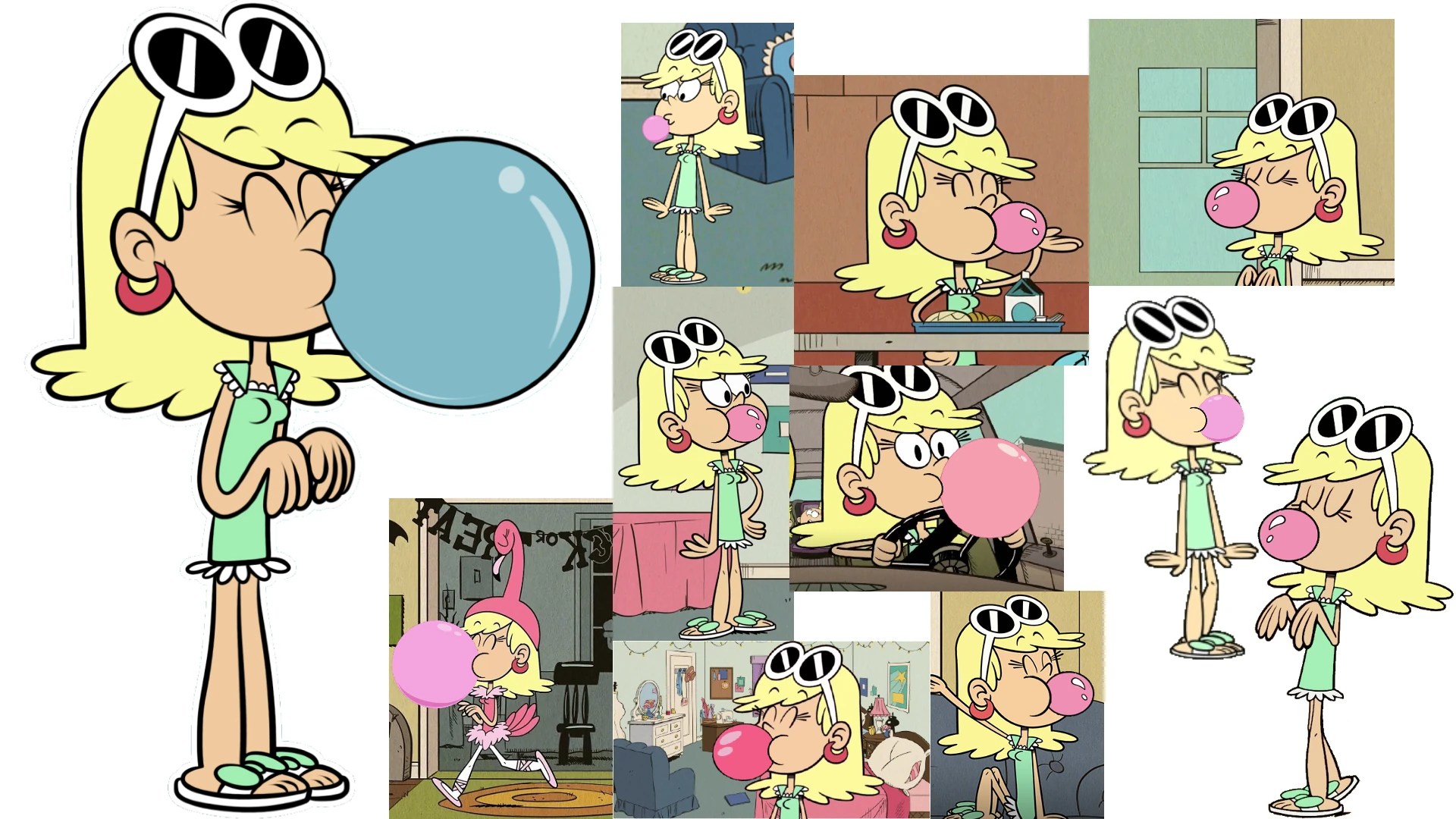 Leni Loud Happy National Bubble Gum Day! (Just don't walk and chew gum