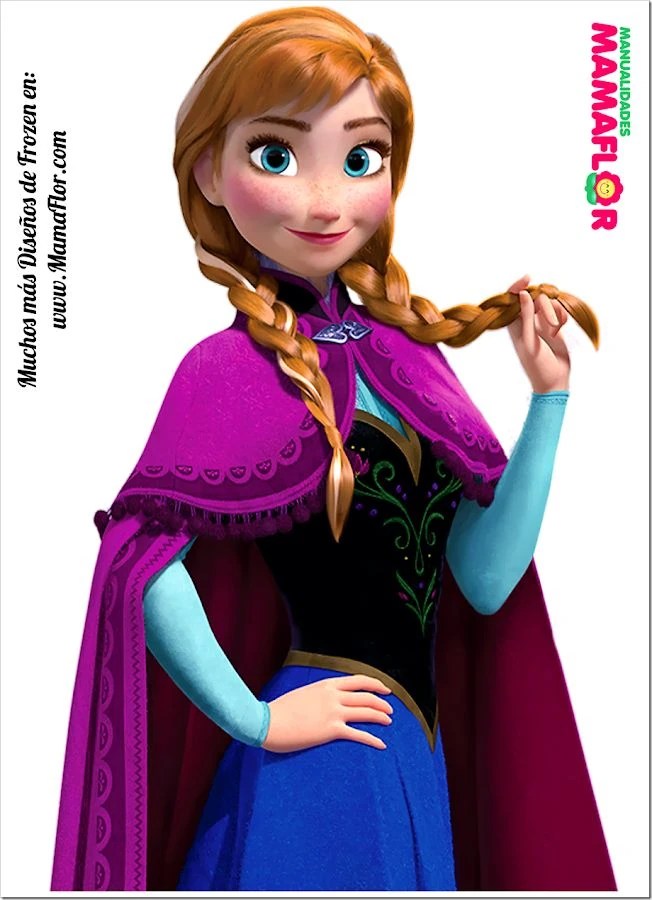 Do you guys remember Anna with the pom poms on her neck part of her