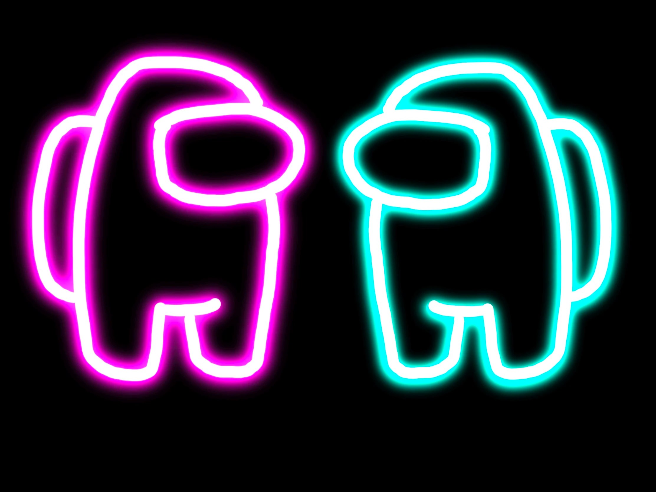 Some Neon Among us art Fandom