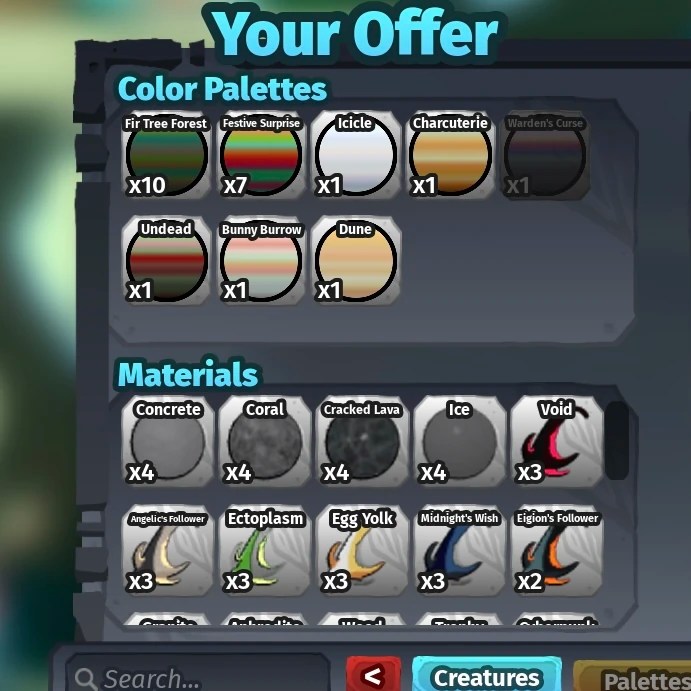 Selling MATS and Palettes Fandom