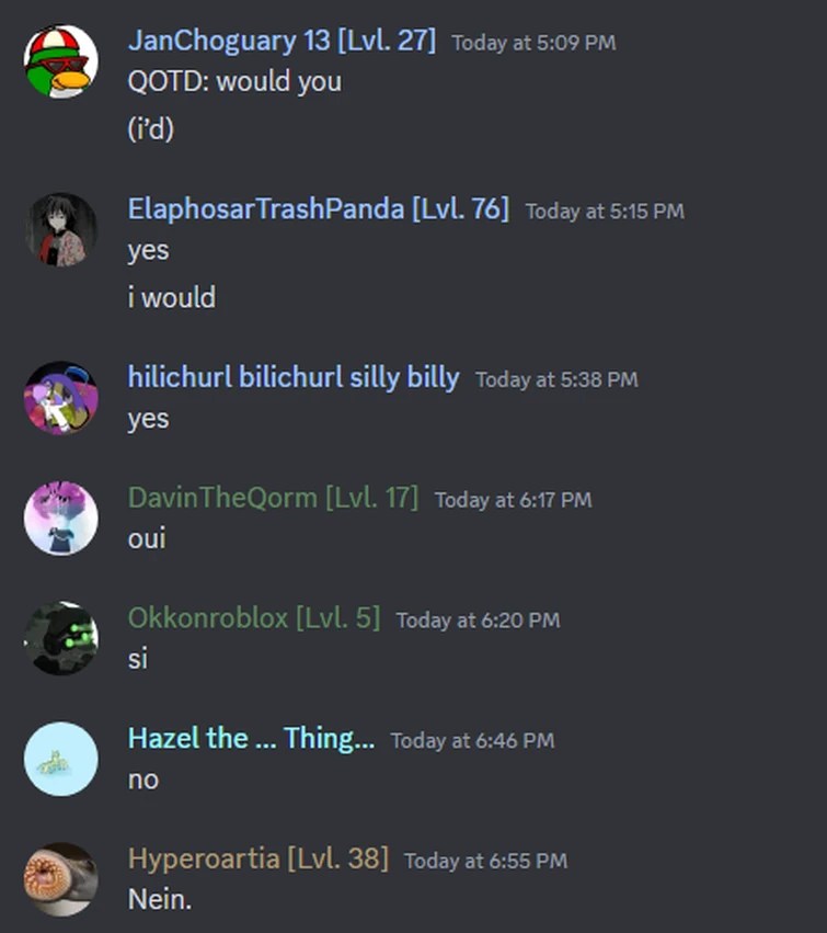 I shall giggle but not say a word Fandom