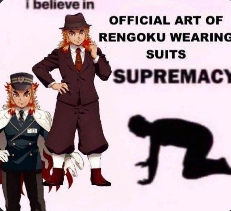 I have a cardboard cutout of rengoku under my bed (my credit card is declining) Fandom