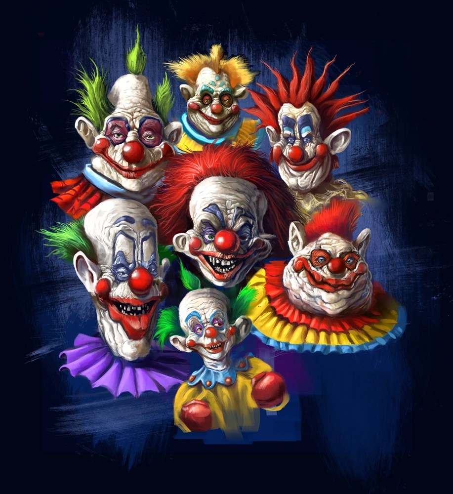 scary killer clowns drawings | The Big Savers