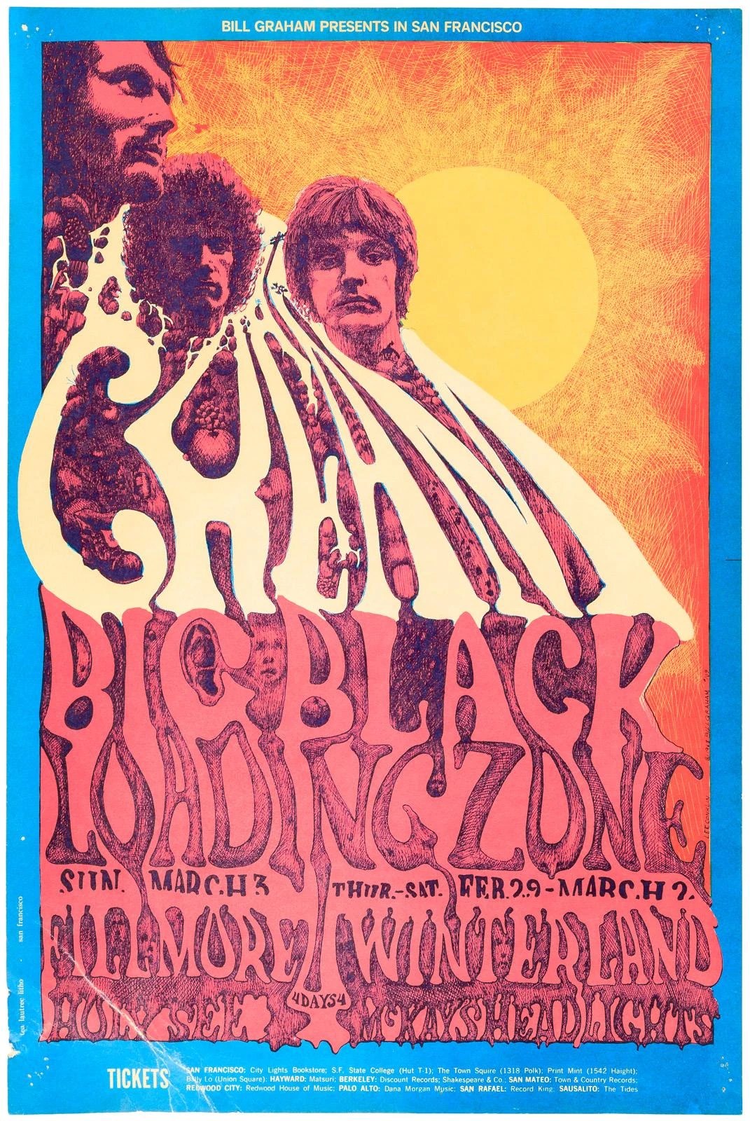 March 3, 1968 Fillmore Auditorium, San Francisco, CA Concerts Wiki Fandom