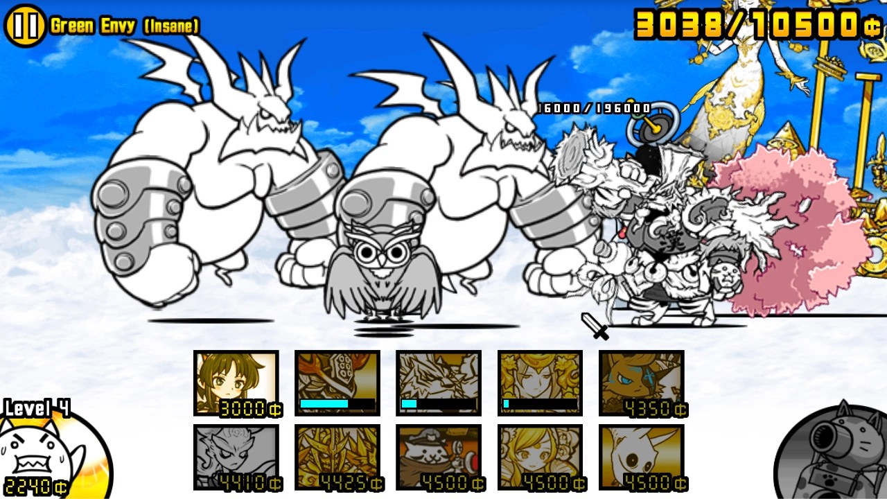 All catfruit stages (insane) only uber 1 lineup Fandom