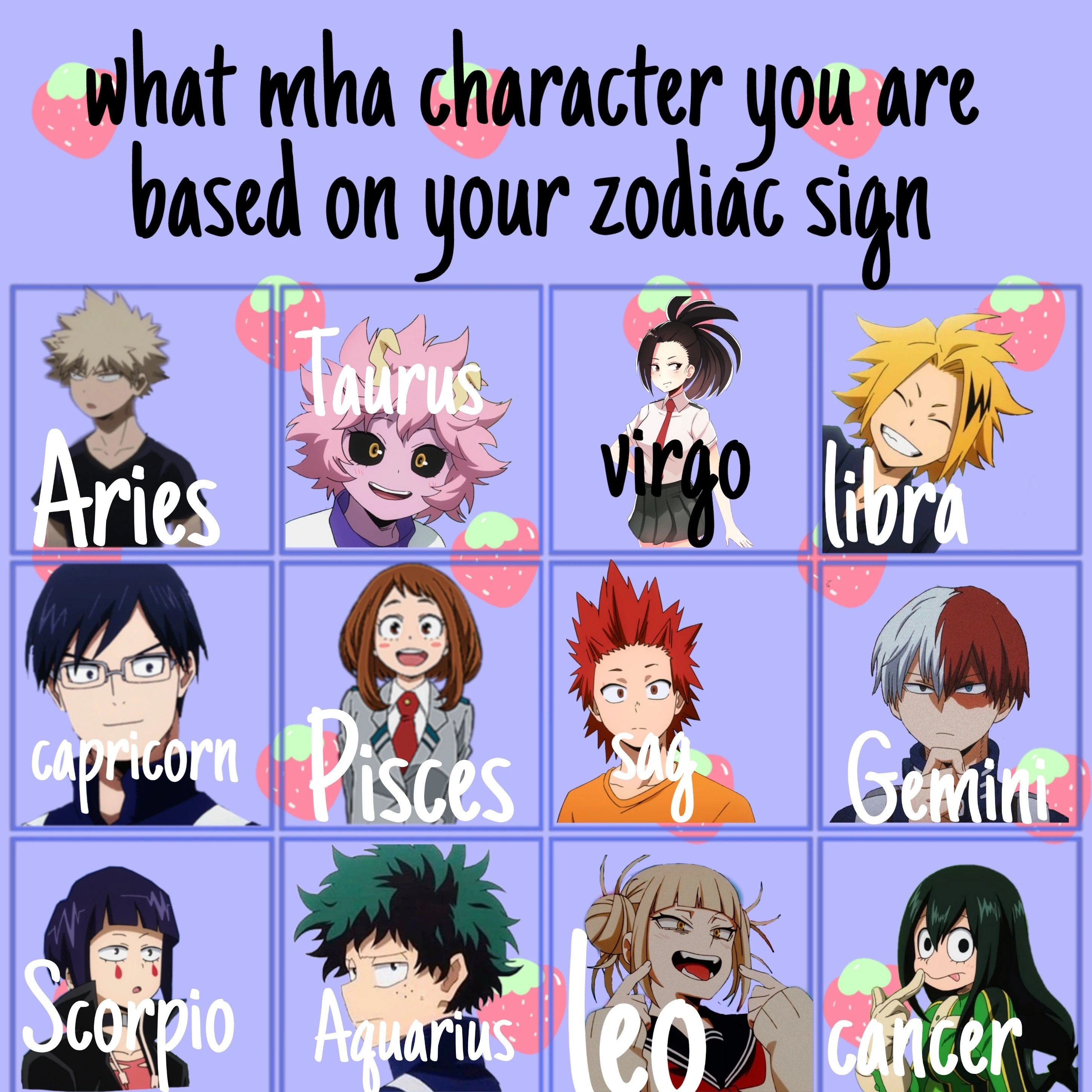 Which one are you? (Mine is Todoroki) Fandom