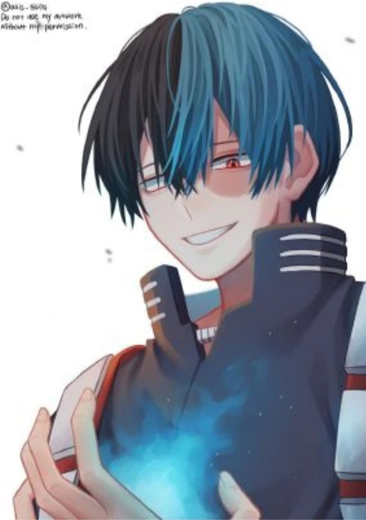 Evil Todoroki...things like this make me SMILE. Fandom
