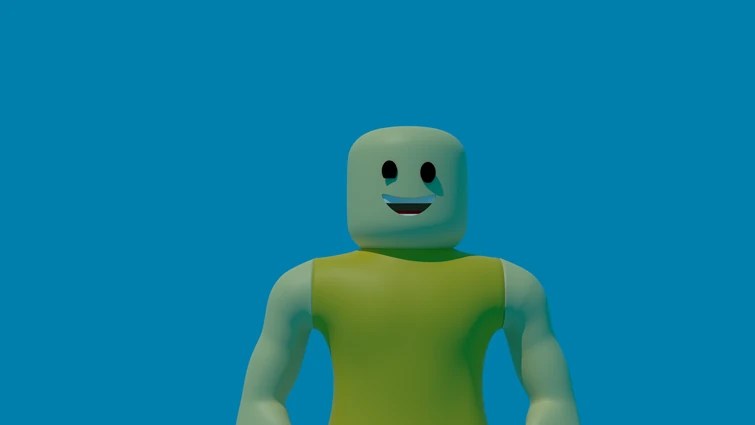 Accurate Roblox Noob Model For Anim8or 3d Models e_3d roblox
