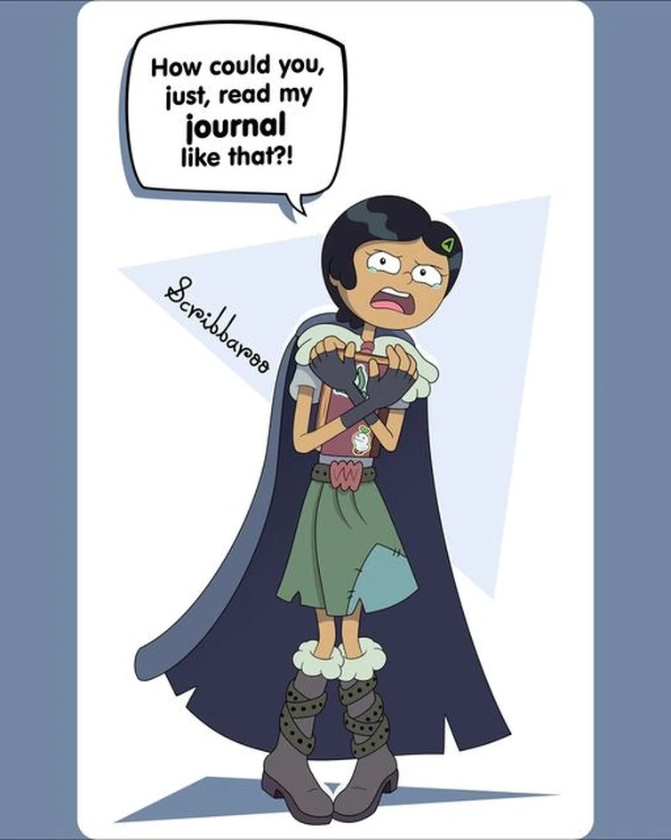 Interesting fan art of the whole Marcy's Journal leaked crap lol Fandom