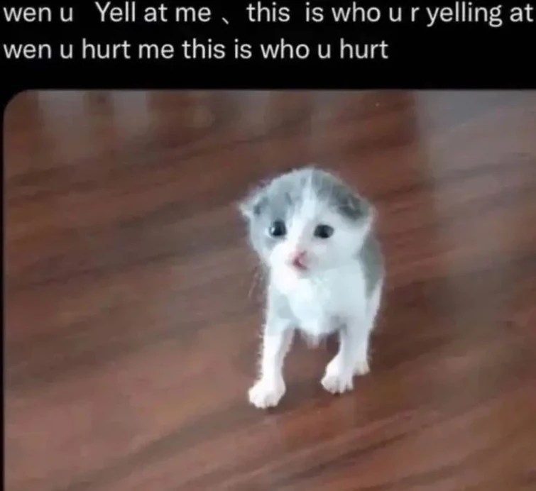 wen u Yell at me , this is who u r yelling at wen u hurt me this is who