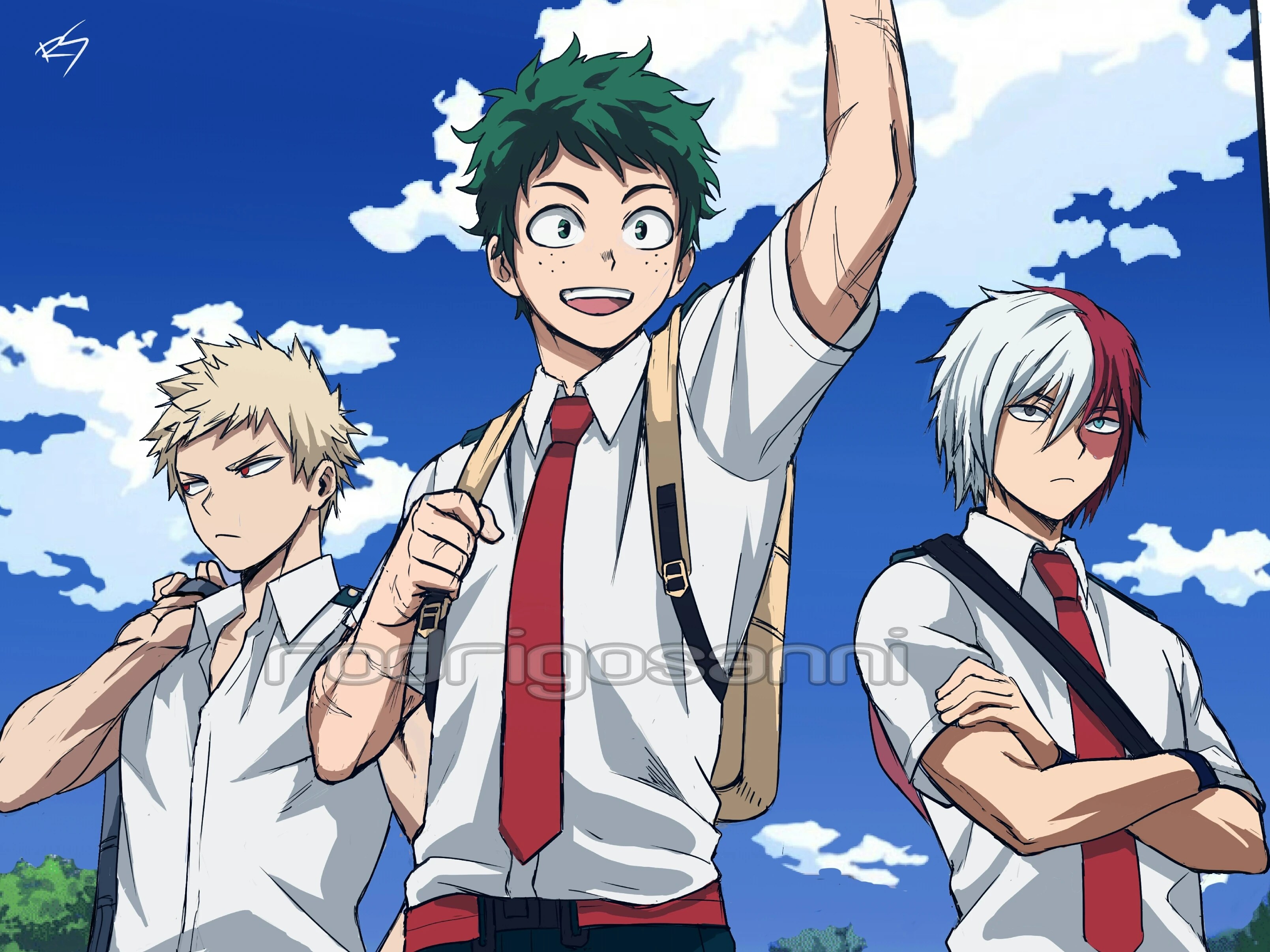 Deku, Bakugou & Todoroki Similarities & Future As The New Big 3 Fandom