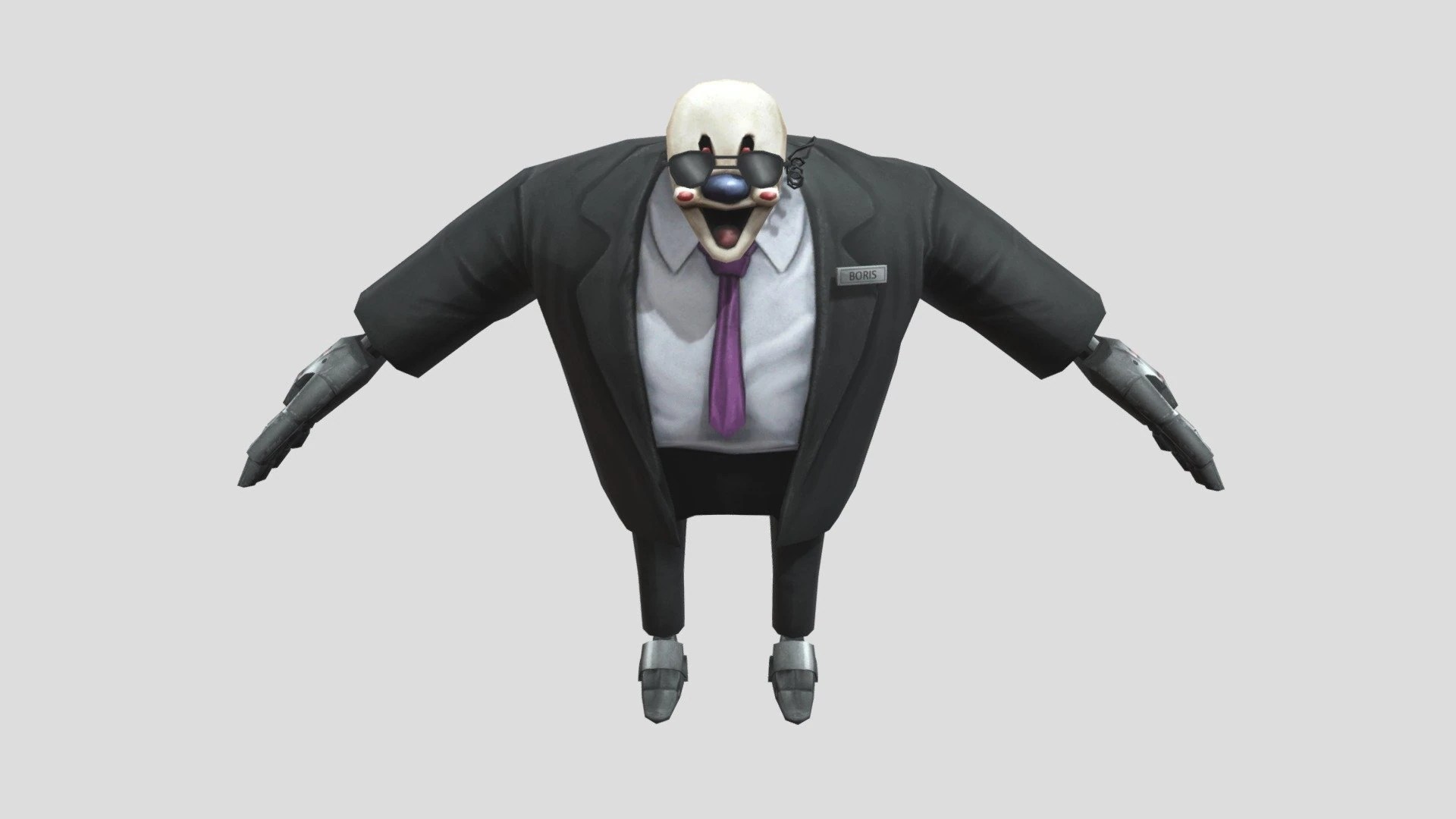 Can you say, If Boris’ voice sounds like British maybe he’s from Russia