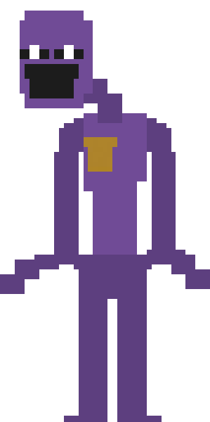 purple guy sprite png - Shasta Crystals