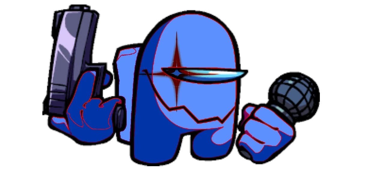 imposter v4 red imposter reskin + eye glow Fandom