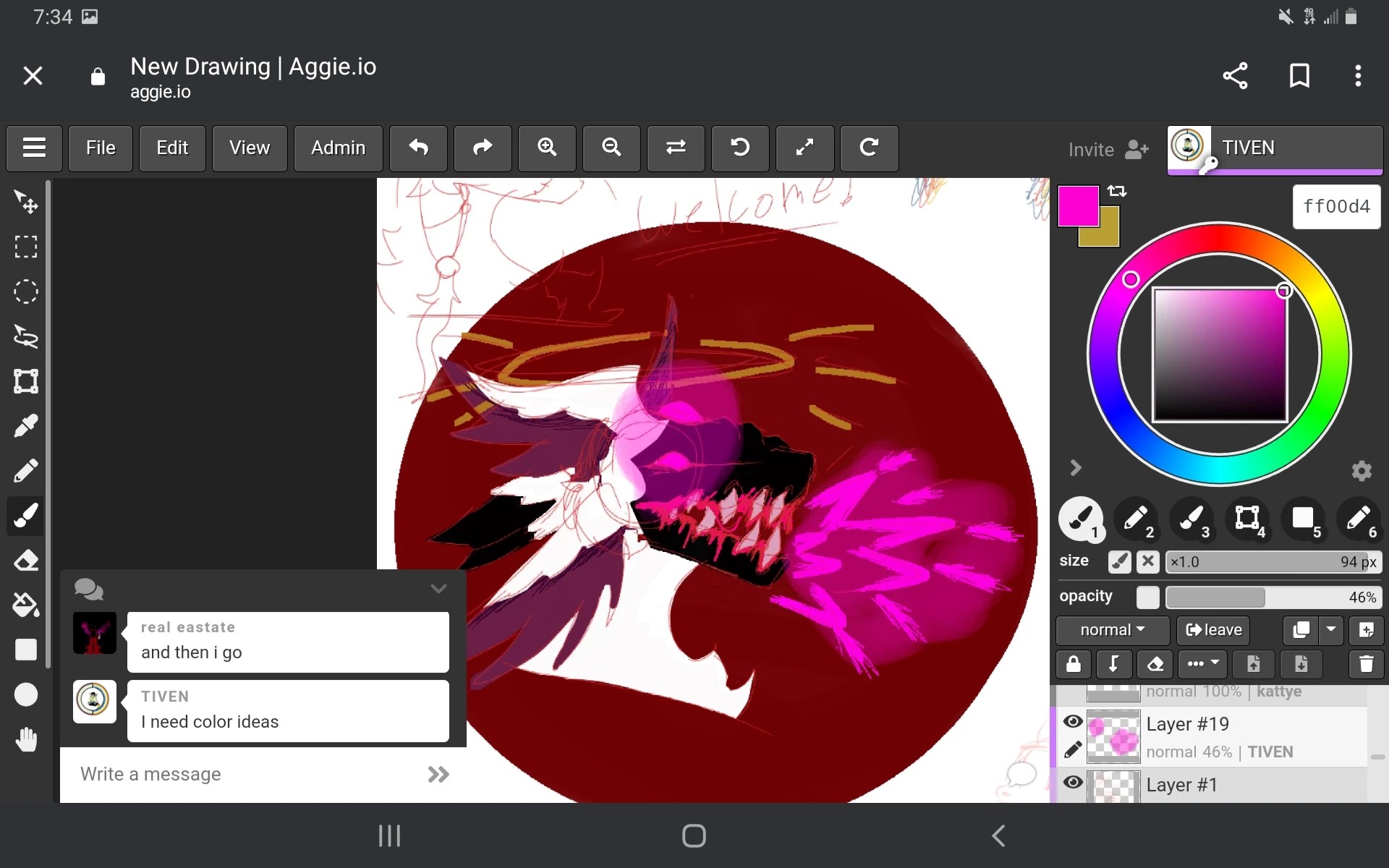 Aggie io drawing! Fandom