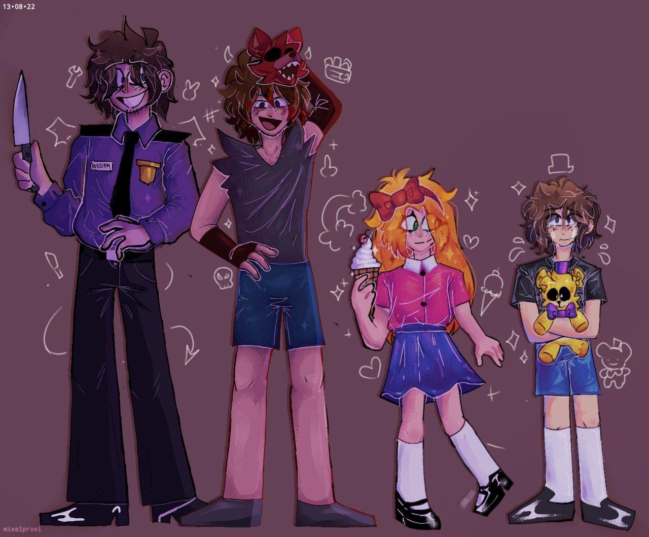 All is hell in the afton family ) Fandom