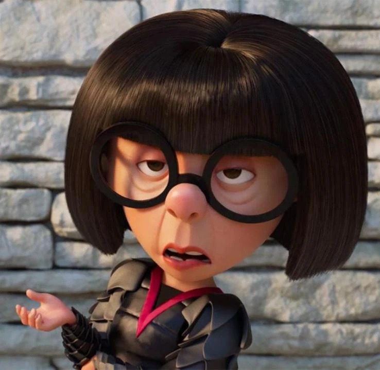 female cartoon characters with black hair