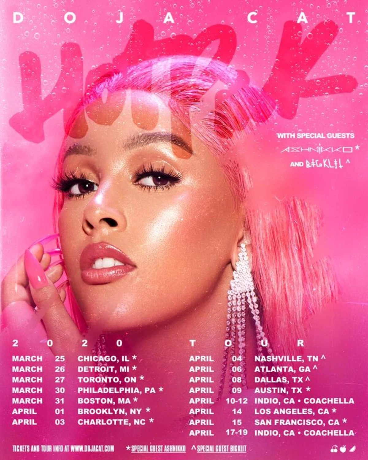 hot pink album cover | Mop Fest